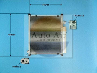 AUTO AIR 16-8897 Air Conditioning Condenser Air Con Replacement Fits Honda Jazz