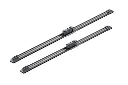 2 x BOSCH AEROTWIN A308S Flat Wiper Blades (Pair) 530/475mm Fits Seat VW