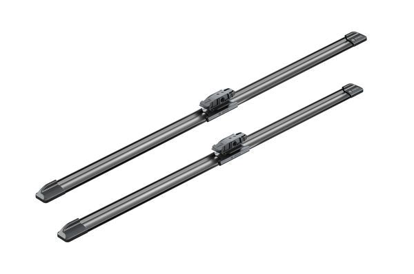 2 x BOSCH AEROTWIN A314S Flat Wiper Blades (Pair) 575/530mm Length Fits Mini