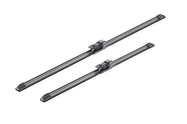 2 x BOSCH AEROTWIN A323S Flat Wiper Blades (Pair) 650/500mm Fits BMW Jaguar