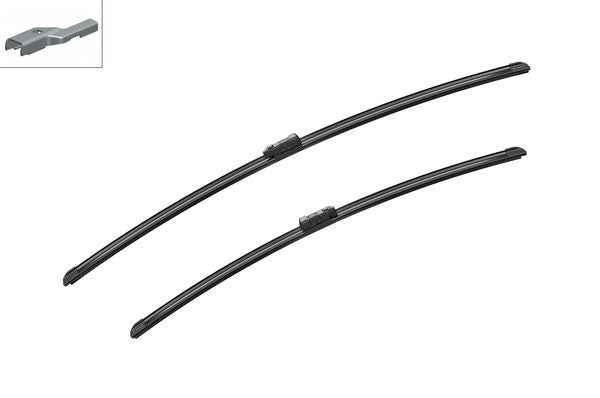 2 x BOSCH AEROTWIN A719S Flat Wiper Blades (Pair) Fits Citroen Peugeot Renault