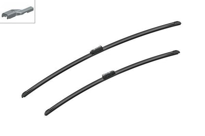 2 x BOSCH AEROTWIN A719S Flat Wiper Blades (Pair) Fits Citroen Peugeot Renault