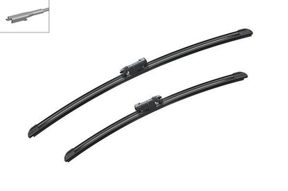 2 x BOSCH AEROTWIN A011S Flat Wiper Blades (Pair) Fits BMW Fiat Mercedes